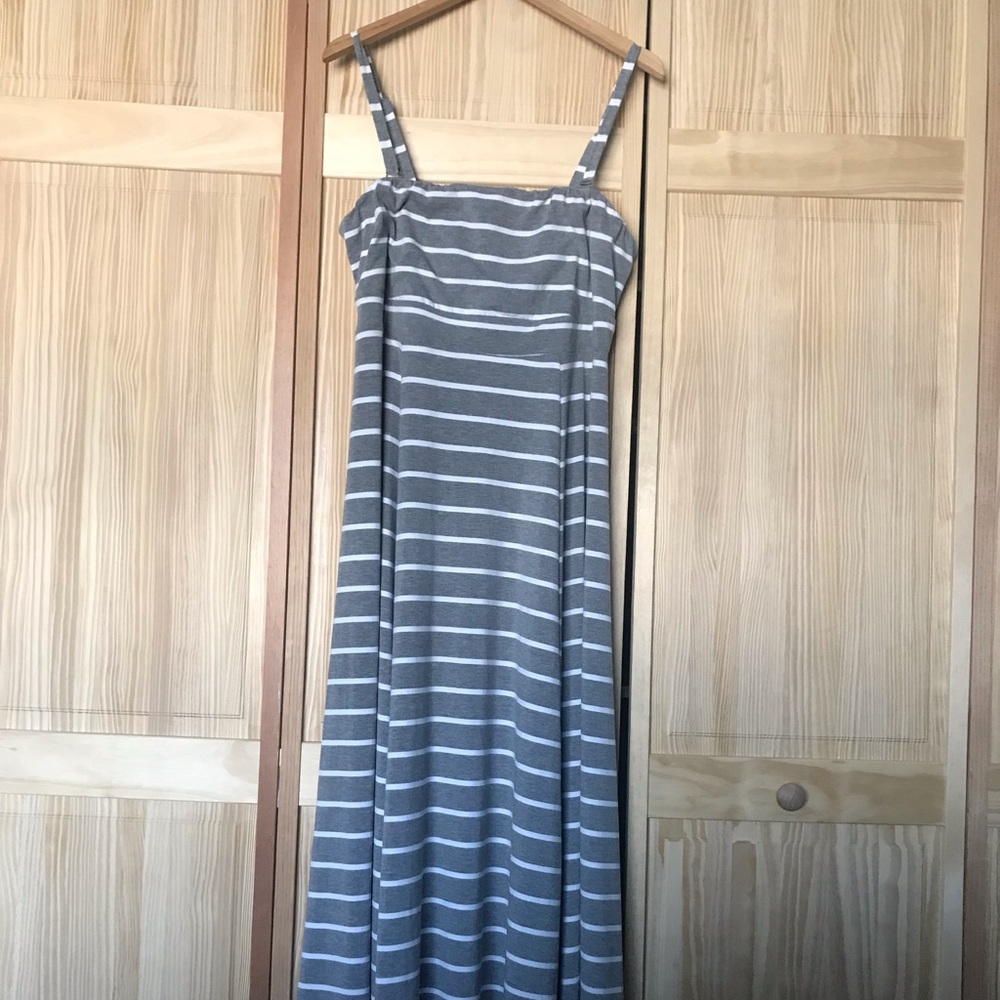 Torrid Striped Maxi Dress, 1X, NWOT
